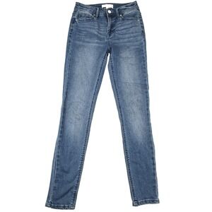 Harper Heritage High Rise Skinny Women's Size 24 Light Wash Blue Denim Jeans‎